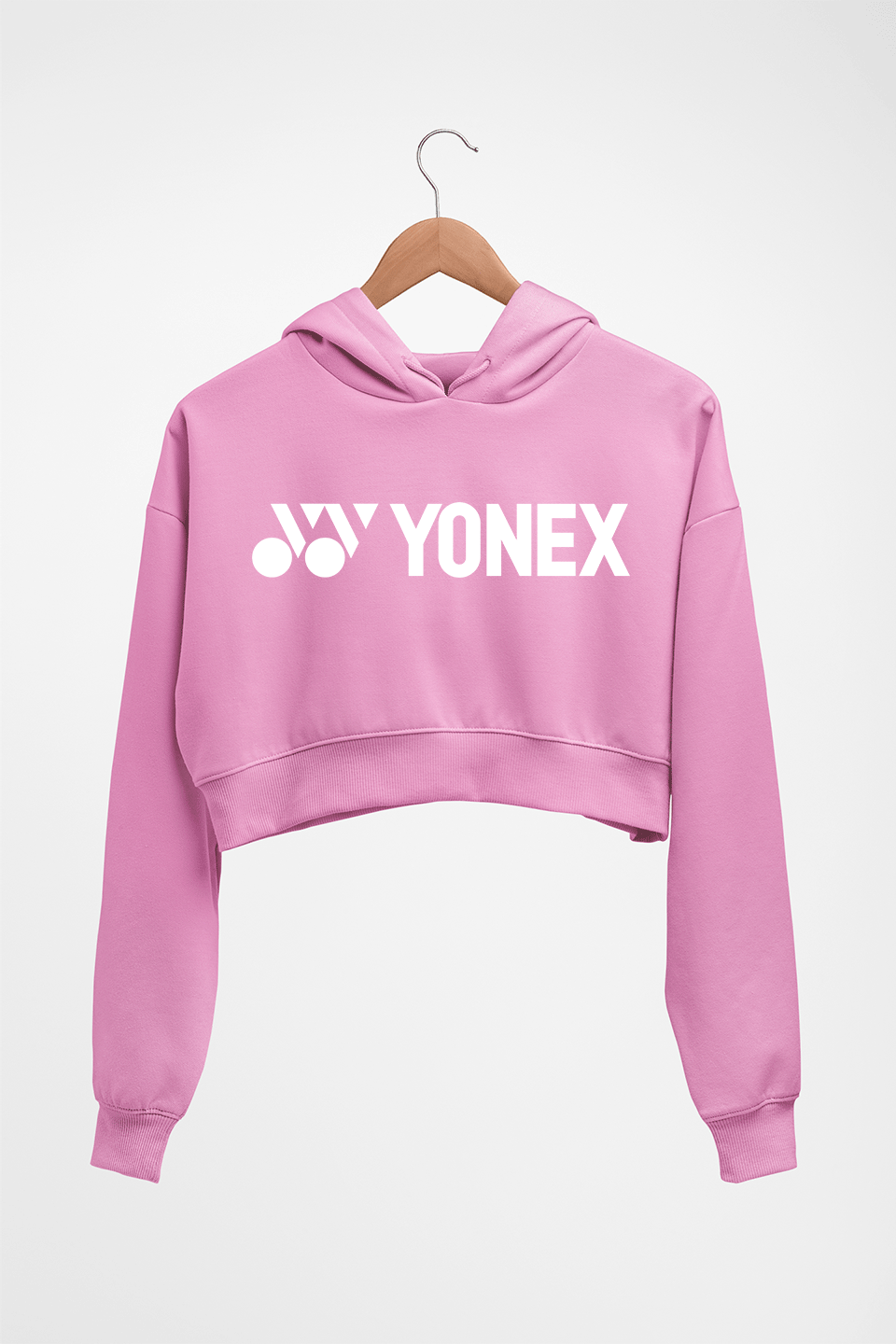 Yonex Crop HOODIE FOR WOMEN-Light Baby Pink-Ektarfa.online