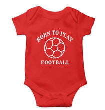 Load image into Gallery viewer, Play Football Kids Romper For Baby Boy/Girl-0-5 Months(18 Inches)-Red-Ektarfa.online
