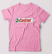 Load image into Gallery viewer, Castrol T-Shirt for Men-S(38 Inches)-Light Baby Pink-Ektarfa.online
