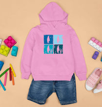 Load image into Gallery viewer, Penguins Kids Hoodie for Boy/Girl-Light Baby Pink-Ektarfa.online
