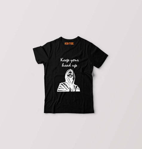 Tupac Shakur Kids T-Shirt for Boy/Girl-Black-Ektarfa.online