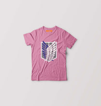 Load image into Gallery viewer, Attack on Titan Kids T-Shirt for Boy/Girl-Pink-Ektarfa.online
