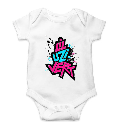 Lil Uzi Vert (LUV) Kids Romper For Baby Boy/Girl-White-Ektarfa.online