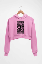 Load image into Gallery viewer, Jim Morrison Crop HOODIE FOR WOMEN-Light Baby Pink-Ektarfa.online
