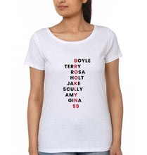 Load image into Gallery viewer, Brooklyn Nine-Nine T-Shirt for Women-White-Ektarfa.online
