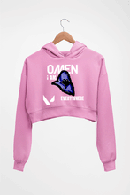 Load image into Gallery viewer, Valorant Crop HOODIE FOR WOMEN-Light Baby Pink-Ektarfa.online
