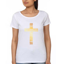 Load image into Gallery viewer, Christian T-Shirt for Women-White-Ektarfa.online
