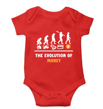 Load image into Gallery viewer, Bitcoin Crypto Money Kids Romper For Baby Boy/Girl-Red-Ektarfa.online
