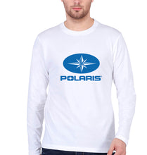 Load image into Gallery viewer, Polaris Full Sleeves T-Shirt for Men-White-Ektarfa.online

