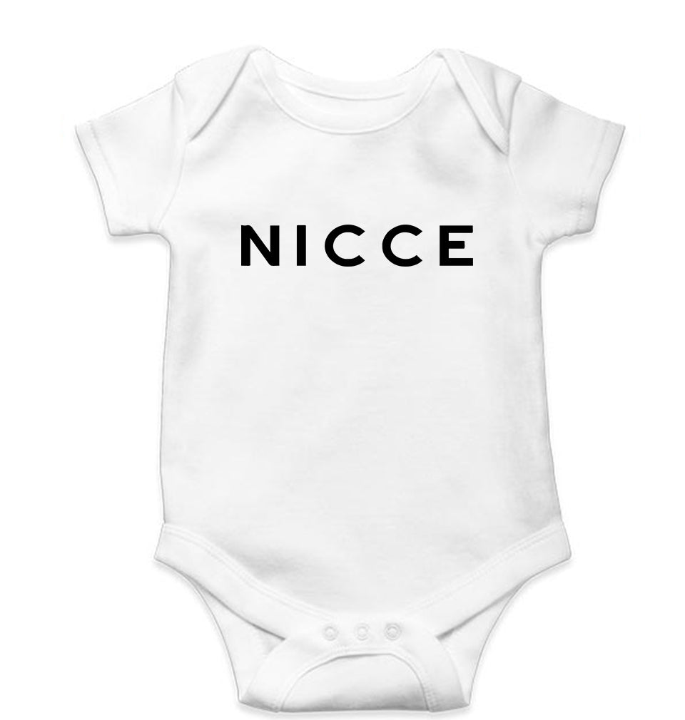 Nicce Kids Romper For Baby Boy/Girl-0-5 Months(18 Inches)-White-Ektarfa.online