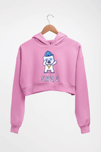 Load image into Gallery viewer, Swag Crop HOODIE FOR WOMEN-Light Baby Pink-Ektarfa.online
