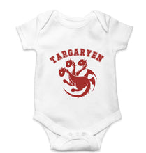 Load image into Gallery viewer, House Targaryen (GOT) Kids Romper For Baby Boy/Girl-0-5 Months(18 Inches)-White-Ektarfa.online
