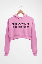 Load image into Gallery viewer, Doctor Crop HOODIE FOR WOMEN-Light Baby Pink-Ektarfa.online
