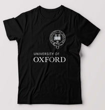 Load image into Gallery viewer, University of Oxford T-Shirt for Men-S(38 Inches)-Black-Ektarfa.online
