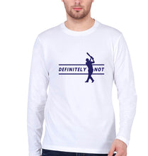 Load image into Gallery viewer, MS Dhoni Full Sleeves T-Shirt for Men-White-Ektarfa.online
