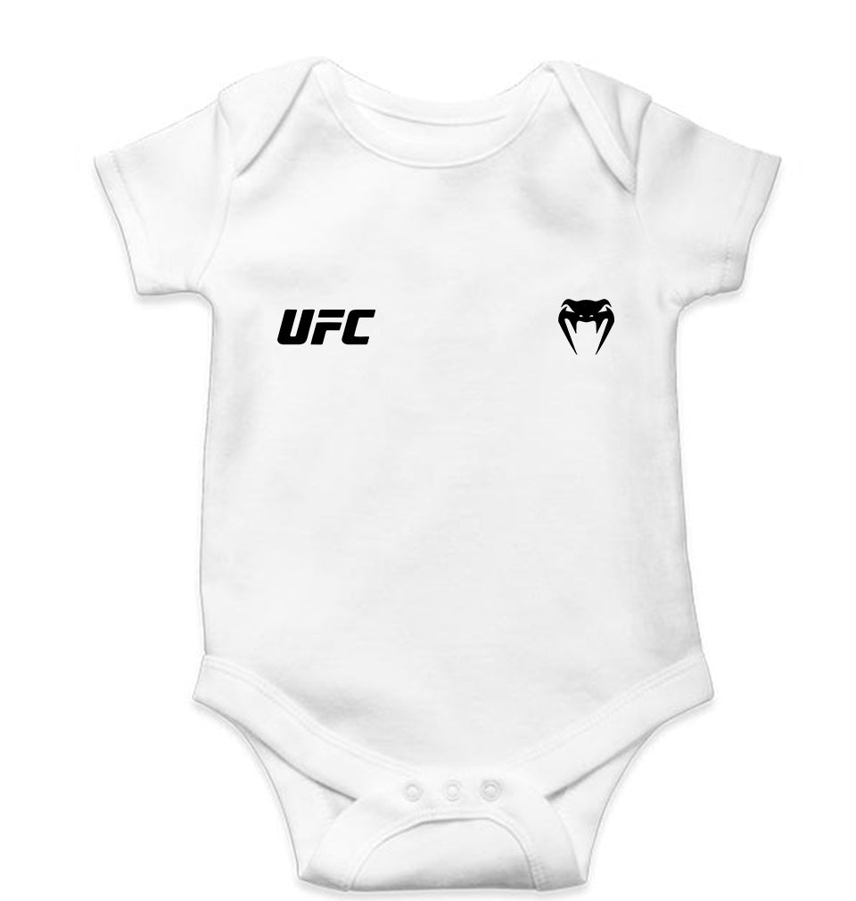 UFC Venum Kids Romper For Baby Boy/Girl-White-Ektarfa.online