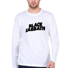 Load image into Gallery viewer, Black Sabbath Full Sleeves T-Shirt for Men-S(38 Inches)-White-Ektarfa.online
