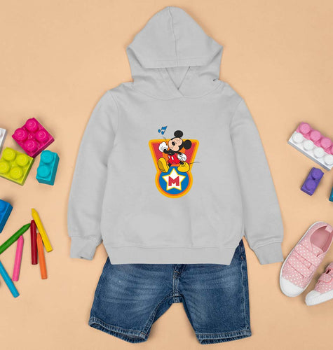 Mickey Mouse Kids Hoodie for Boy/Girl-Grey-Ektarfa.online