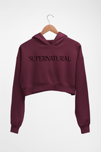 Load image into Gallery viewer, Supernatural Crop HOODIE FOR WOMEN
