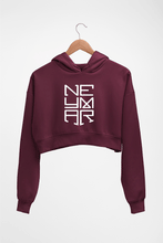 Load image into Gallery viewer, Neymar Crop HOODIE FOR WOMEN-Maroon-Ektarfa.online
