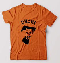 Load image into Gallery viewer, MS Dhoni (MSD) T-Shirt for Men-Orange-Ektarfa.online
