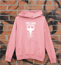 Load image into Gallery viewer, Villain Club Unisex Hoodie for Men/Women-S(40 Inches)-Light Pink-Ektarfa.online
