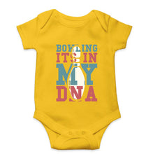 Load image into Gallery viewer, Bowling Kids Romper For Baby Boy/Girl-0-5 Months(18 Inches)-Yellow-Ektarfa.online
