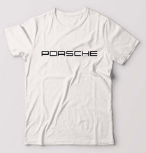 Load image into Gallery viewer, Porsche T-Shirt for Men-S(38 Inches)-White-Ektarfa.online
