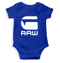 Load image into Gallery viewer, G Raw Kids Romper For Baby Boy/Girl-0-5 Months(18 Inches)-Royal Blue-Ektarfa.online
