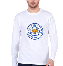 Load image into Gallery viewer, LEICESTER CITY Full Sleeves T-Shirt for Men-White-Ektarfa.online
