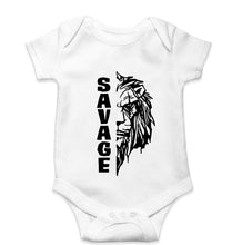 Load image into Gallery viewer, Savage Lion Kids Romper For Baby Boy/Girl-White-Ektarfa.online
