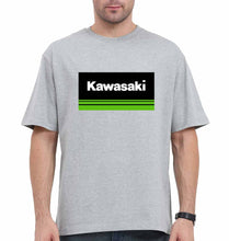 Load image into Gallery viewer, Kawasaki Oversized T-Shirt for Men-Grey-Ektarfa.online
