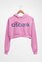 Load image into Gallery viewer, Citibank Crop HOODIE FOR WOMEN-Light Baby Pink-Ektarfa.online
