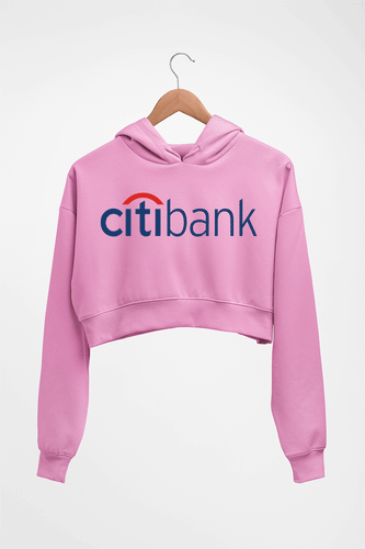 Citibank Crop HOODIE FOR WOMEN-Light Baby Pink-Ektarfa.online