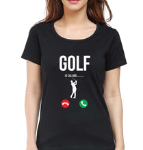 Load image into Gallery viewer, Golf T-Shirt for Women-Black-Ektarfa.online
