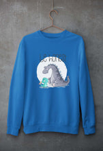 Load image into Gallery viewer, Dinosaur Unisex Sweatshirt for Men/Women-S(40 Inches)-Royal Blue-Ektarfa.online
