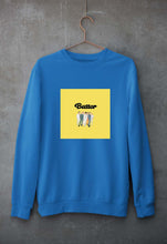 Load image into Gallery viewer, BTS Butter Unisex Sweatshirt for Men/Women-S(40 Inches)-Royal Blue-Ektarfa.online
