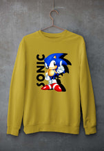 Load image into Gallery viewer, Sonic Unisex Sweatshirt for Men/Women-Mustard Yellow-Ektarfa.online
