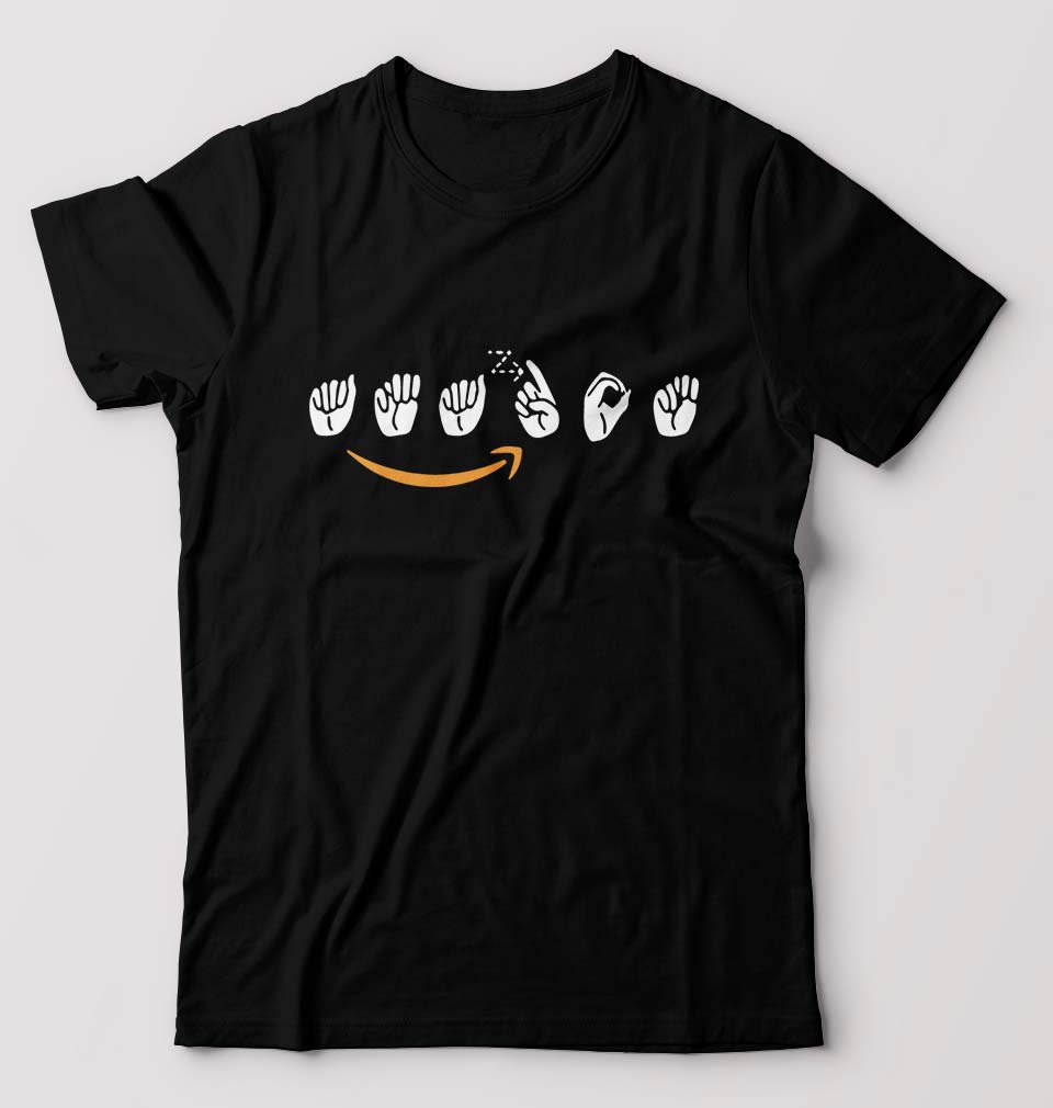 Amazon T-Shirt for Men-Black-Ektarfa.online