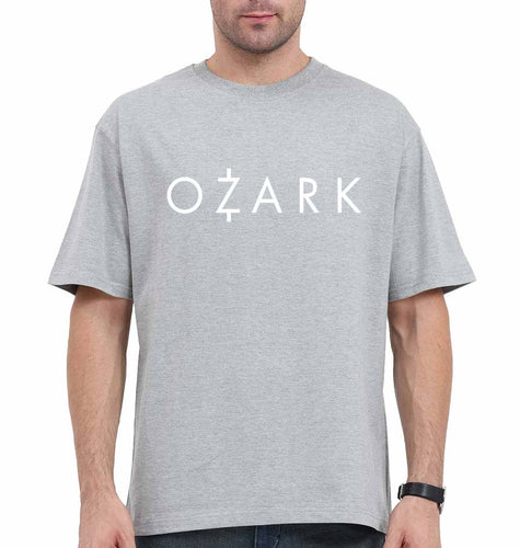Ozark Oversized T-Shirt for Men-Grey-Ektarfa.online