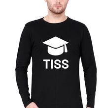Load image into Gallery viewer, Tata Institute of Social Sciences (TISS) Full Sleeves T-Shirt for Men-Black-Ektarfa.online
