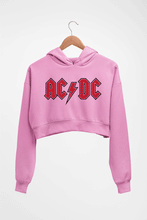 Load image into Gallery viewer, ACDC Crop HOODIE FOR WOMEN
