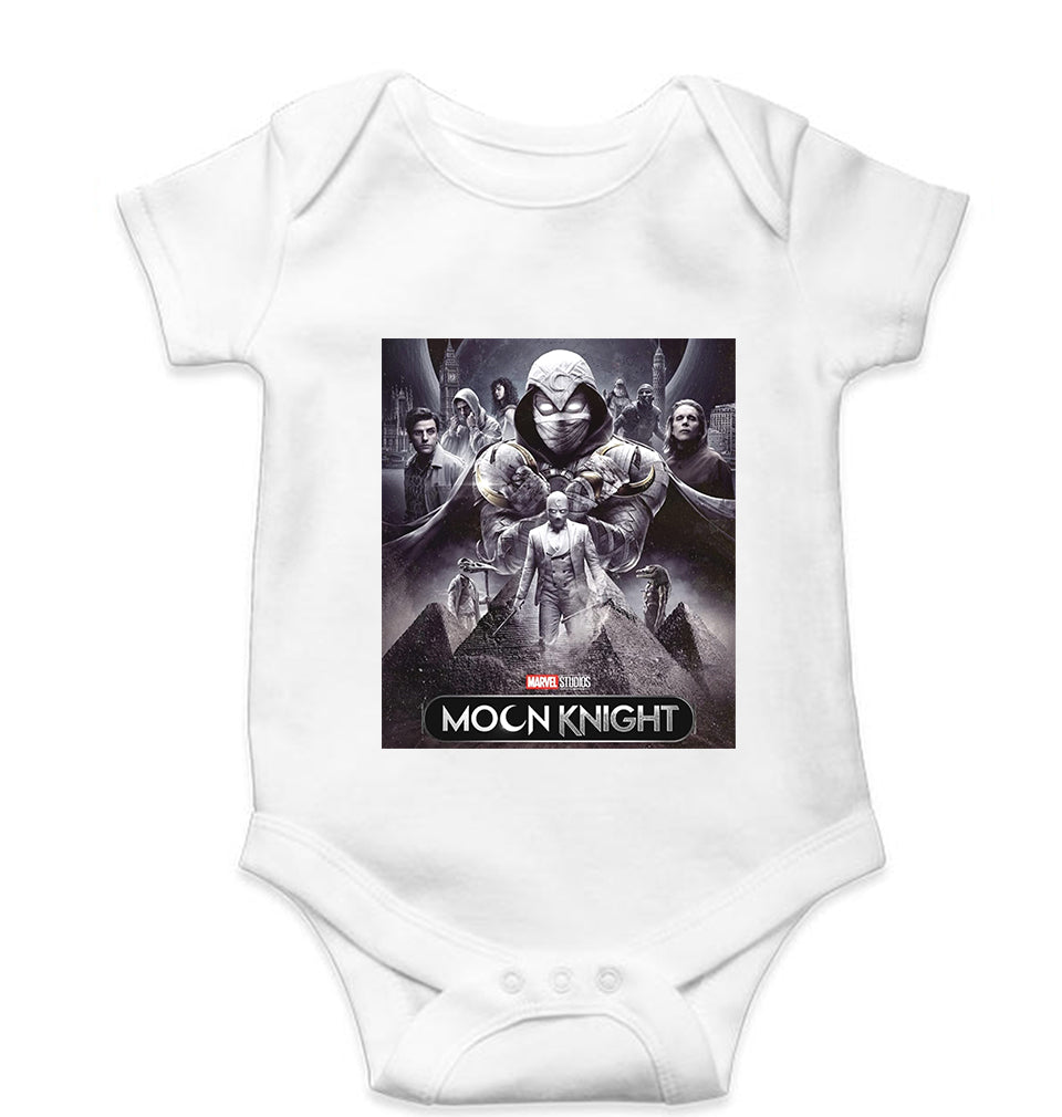 Moon Knight Kids Romper For Baby Boy/Girl-White-Ektarfa.online