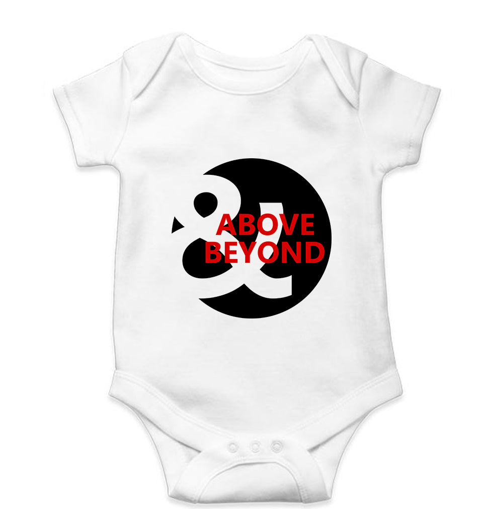 Above & Beyond Kids Romper For Baby Boy/Girl-0-5 Months(18 Inches)-White-Ektarfa.online