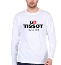 Load image into Gallery viewer, Tissot Full Sleeves T-Shirt for Men-White-Ektarfa.online
