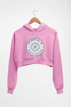 Load image into Gallery viewer, IIT Roorkee Crop HOODIE FOR WOMEN-Light Baby Pink-Ektarfa.online

