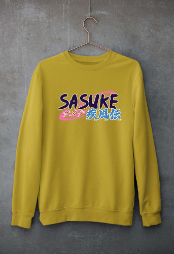 Sasuke Unisex Sweatshirt for Men/Women-Mustard Yellow-Ektarfa.online