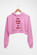Load image into Gallery viewer, Gym Crop HOODIE FOR WOMEN-Light Baby Pink-Ektarfa.online
