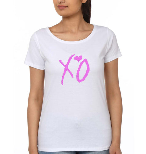 The Weeknd XO T-Shirt for Women-White-Ektarfa.online