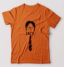 Load image into Gallery viewer, Dwight Schrute T-Shirt for Men-Orange-Ektarfa.online
